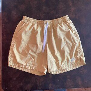 XL Butter Yellow Nike Athletic Shorts